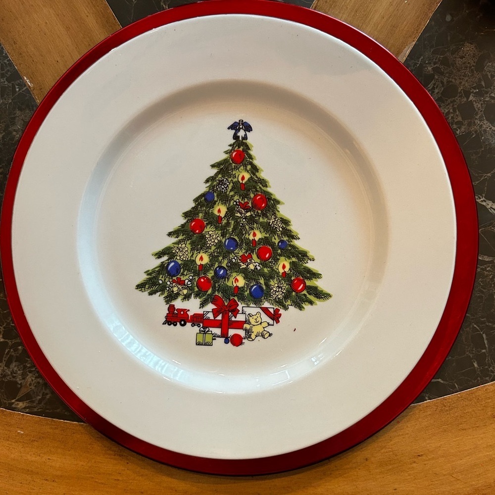 Vintage Christmas Tree Fine China Sea Gull